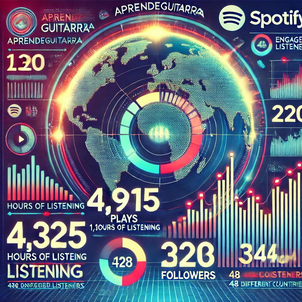 Datos Podcast Aprendeguitarra en Spotify
