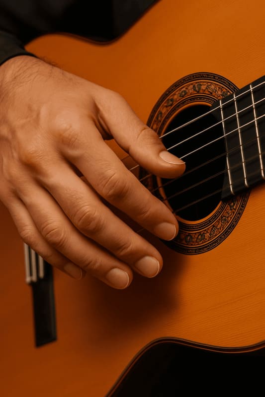 Técnica de Picado en la guitarra flamenca