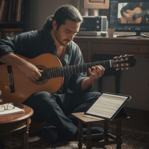 como estudiar guitarra flamenca